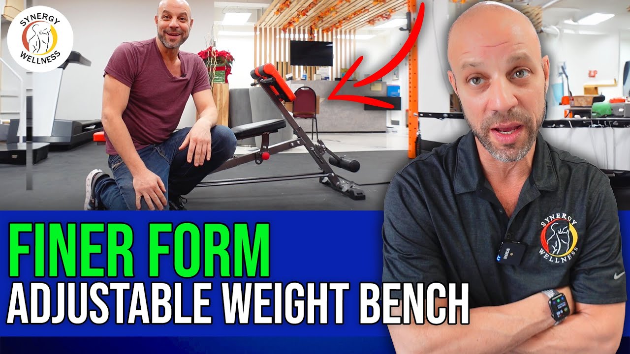 Finer Form Multi-Functional Adjustable Weight Bench - Product