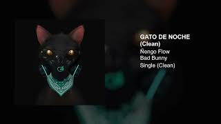 Ñengo Flow, Bad Bunny - Gato de Noche (Audio Clean Version)