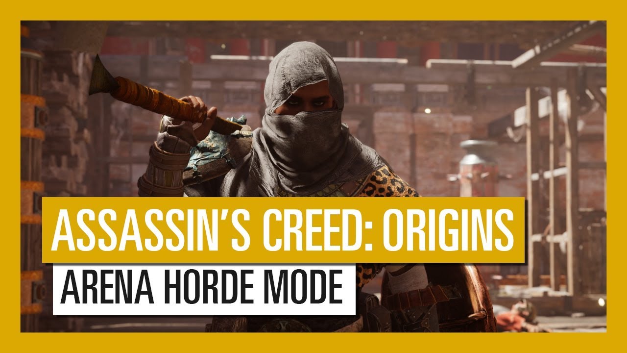 ASSASSIN'S CREED ORIGINS - Arena Horde Mode - The Horde mode is available in the Arena.