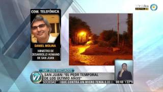 Visión 7: San Juan: "El peor temporal de los últimos años"