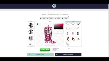 Create Monogram for Free with MonogramFrames.com