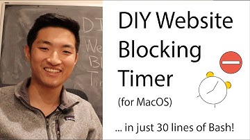 DIY Website Blocking Focus Timer on MacOS