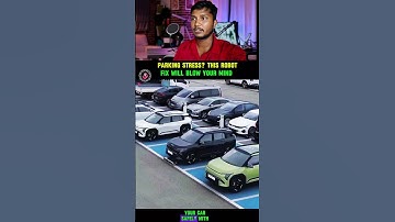 Geen parkeerstress meer 🚘 Slimme parkeertechnologie die je MOET zien! #shorts #futurecars
