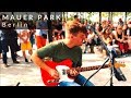 Jam Session in Mauer Park - Berlin - Reinhardt Buhr & Todd James (Live Looping & Live Drums)