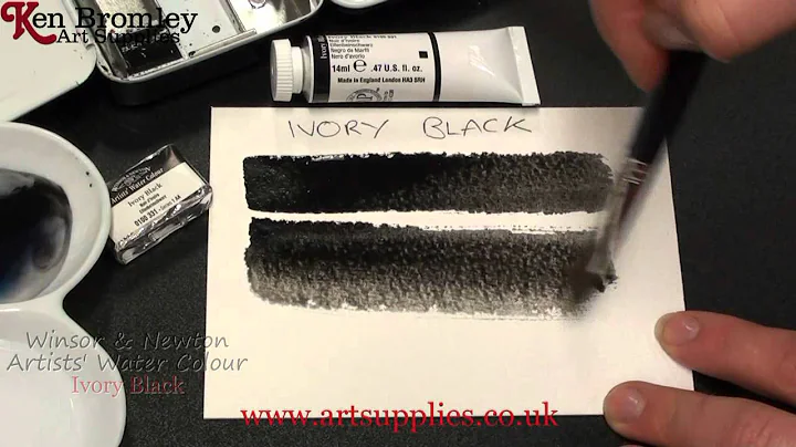 Winsor & Newton Artists' Water Colour paint Ivory ...