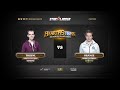 [EN] Thijs vs Orange | SLTV StarSeries S1 Finals | Play-off