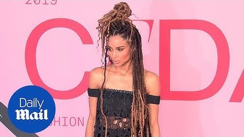 Ciara shows off her sculpted physique at the 2019 CFDA Awards