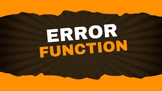 Error Function | Analog Communication | Lecture - 47 | Brainbox