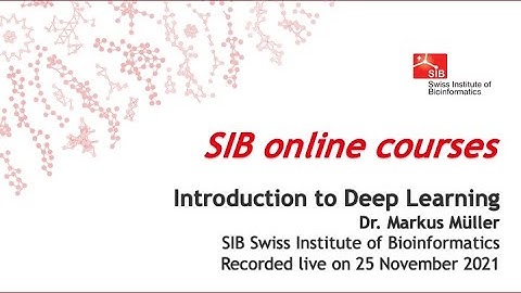 Introduction to Deep Learning (1 of 5)