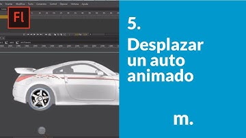 5. Animación del desplazamiento de un auto | Adobe Flash