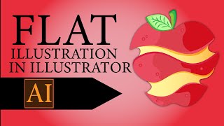 Let's Create Realistic Flat Illustration #illustration #illuatrator #flatillustration