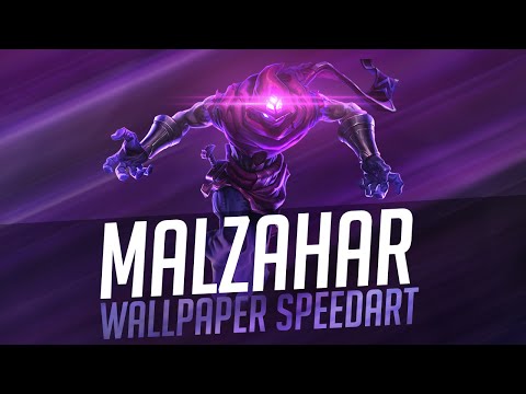 Malzahar Wallpaper Lol Photoshop Speedart Cgstudios Youtube Images, Photos, Reviews