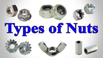 Types of Nuts (Hardware) - Different Types of Nuts
