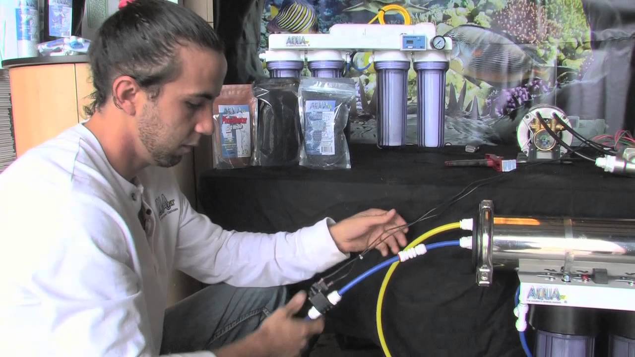 AquaFX RO Commercial Pump Installation