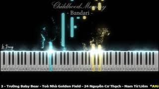 CHILDHOOD MEMORY | Piano Semi Classic Tutorial | Sheet PDF | Lê Trangg |