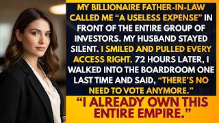 My CEO Father In Law Called Me  Useless  In A Meeting  I Bought The Company And Fired Him