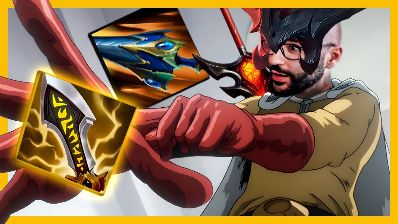 Aatrox ONE PUNCH MAN na JUNGLE está MUITO FORTE!