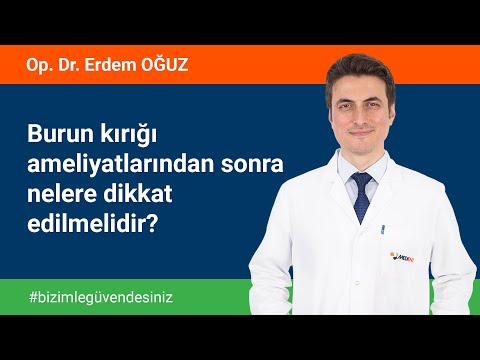 Burun kırığı ameliyatlarından sonra nelere dikkat edilmelidir? #burunkırığı