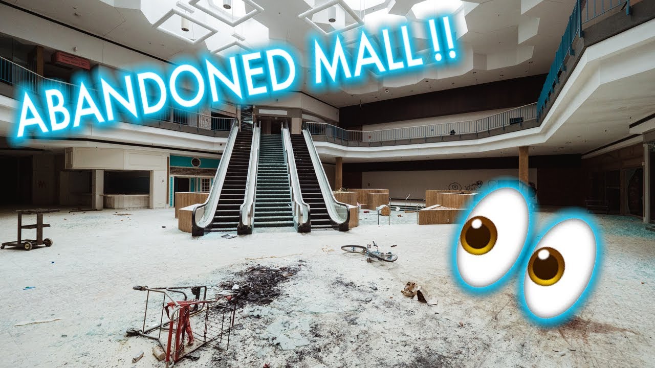 EXPLORING A MASSIVE ABANDONED MALL - YouTube