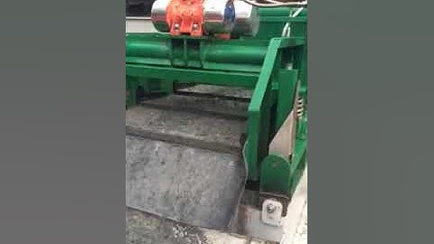 TRPS585G Drying shaker at work in drilling field.
