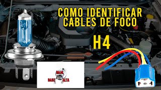 Como Identificar Cables para instalar Un Foco Socket H4