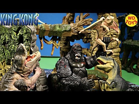 New King Kong Vs Godzilla V Rex Foetodon On Skull Island