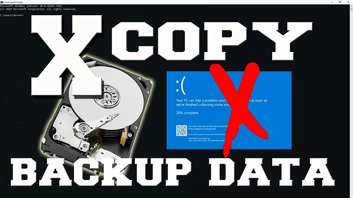 How to recover your hdd or external drive not detected | backup files using xcopy command