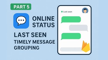 WhatsApp Clone Part 5 | Online Status & Last Seen in Jetpack Compose | Firebase Chat Grouping (2025)