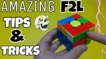 Amazing F2L tips & tricks||ADVANCED F2L TRICKS