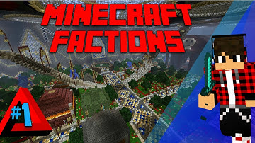 Minecraft Factions Ep. 1 w/JustOneGamerHD - Quest for the Mega Base Ep. 1