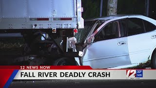 Driver dies after crashing into parked tractor-trailer