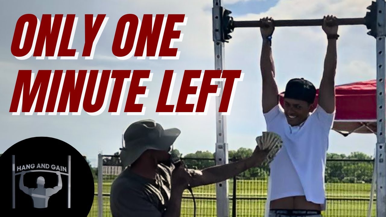 Hang Challenge | 100 Seconds for $100 Dollars!