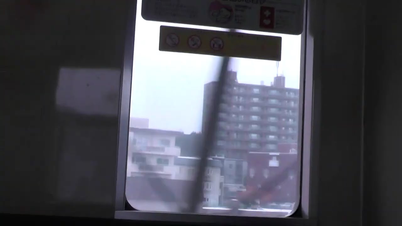 【札幌市営地下鉄南北線】平岸駅～真駒内駅　曲線部通過