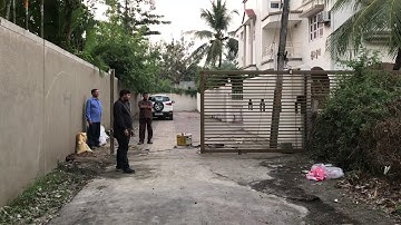 Sliding gate automation at Bilimora done by Krishna home automation +919016042525