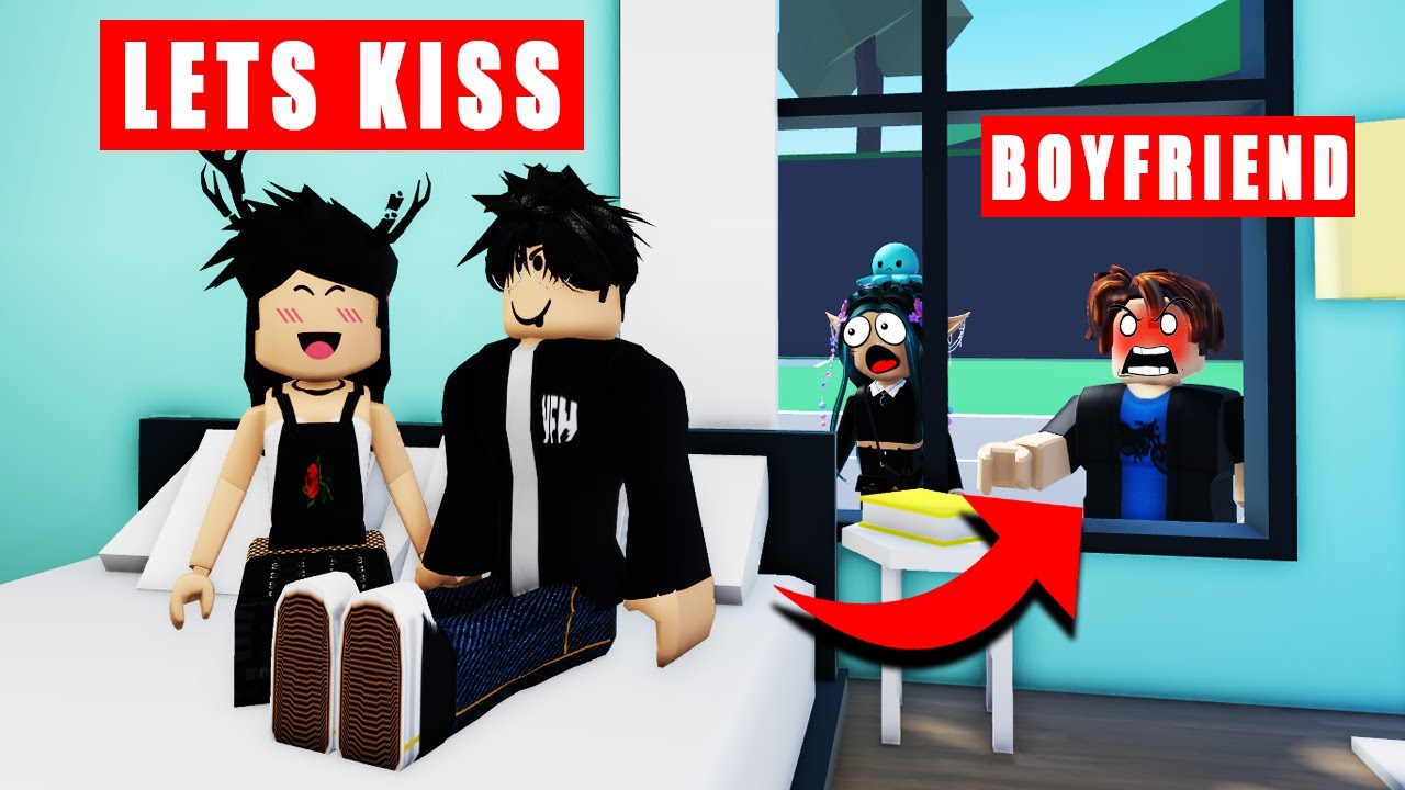 slender girl hired me to spy on her oder boyfriend in ROBLOX BROOKHAVEN RP!  