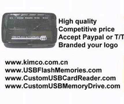 Wholesale USB2.0 Card Reader USB Memory Card Reader OEM