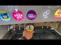 Epic Soda Refills Collection POV ASMR Getting Drinks at Soda Fountain Coke Pepsi Sprite Starry Hi-C