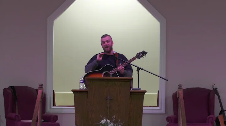 Jason Blackwell singing "I Can Only Imagine"