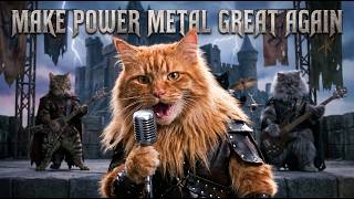 Aggressive Power Metal Cats | Epic Medieval Metal Clip