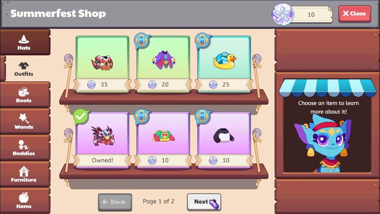 Summerfest in Prodigy Math Game!!! YouTube
