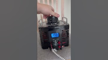 High voltage for variac SUNTEK 7000VA 0-300Volts. Test.