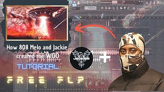 How 808 Melo and Jackiee created the WOO | UK DRILL TUTORIAL