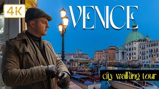 Venice Walking Tour   Long Relaxing City Walk 4k 60 Fps No Talking