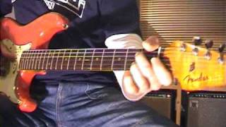 Mark Knopfler licks using the Memphis scale chords