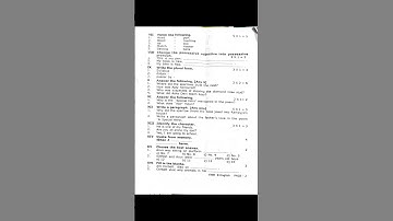 8th English 1st Mid term question paper 2024. #Madurai District