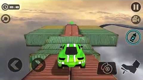 Impossible Stunt Car Tracks 3D | ios / Android Gameplay | Friction Games