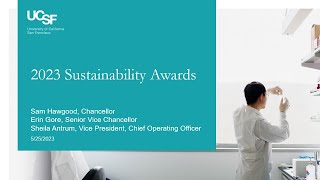 UCSF Sustainability Awards 2023