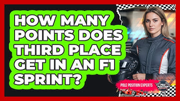 How Many Points Does Third Place Get In An F1 Sprint?