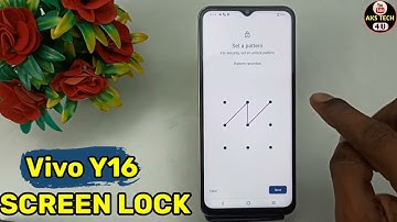 How To Set Screen Lock Vivo Y16 | Vivo Y16 में Finger Lock कैसे लगायें