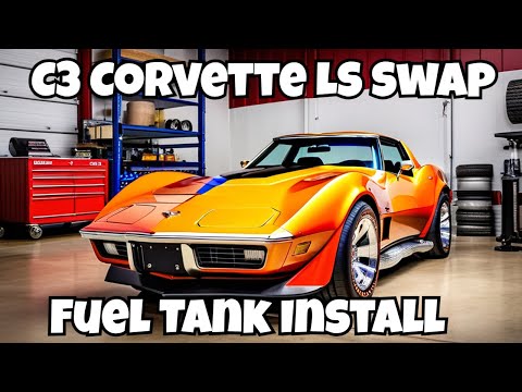 1976 Chevrolet C3 Corvette LS Swap – Part 11 Fuel Tank Install and Electrical Harness Routing